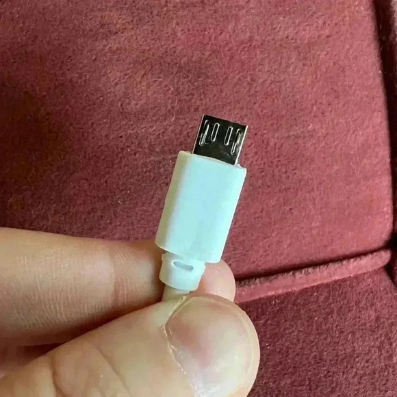 USB to Micro-USB Adapter Charging Cable white - Picture 4 of 5